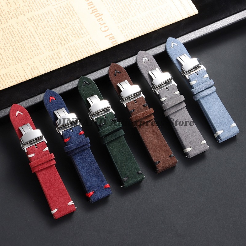Suede Strap Watch - Bracelet de montre en cuir suédé