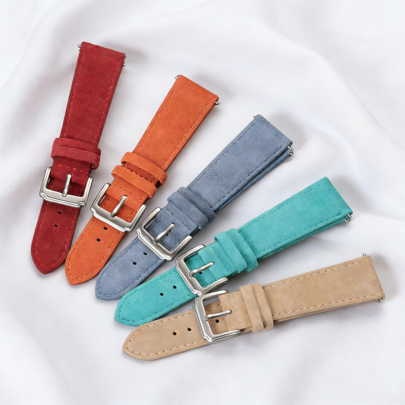 Suede Strap Watch - Bracelet de montre en cuir suédé