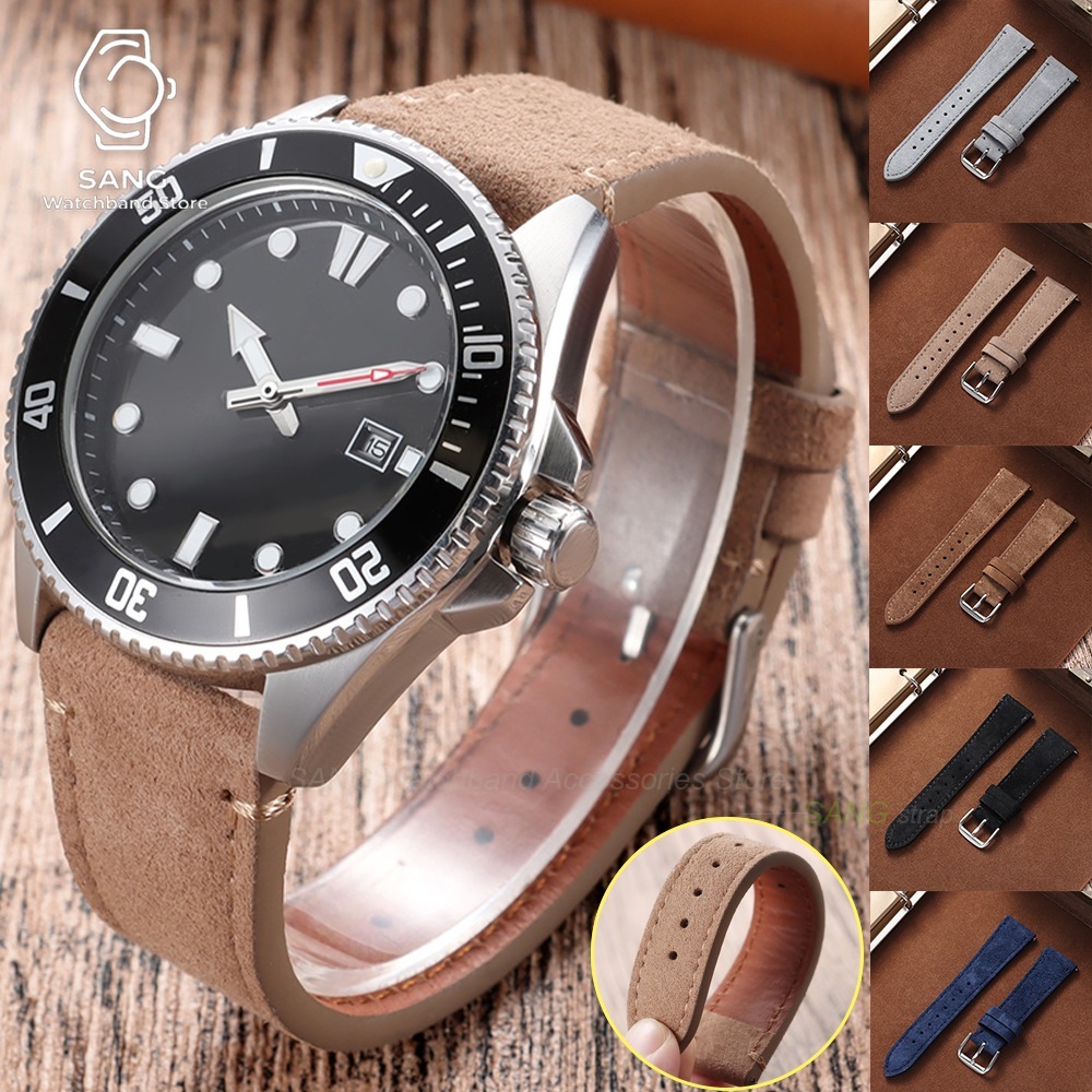 Suede Strap Watch - Bracelets de montre universels en cuir