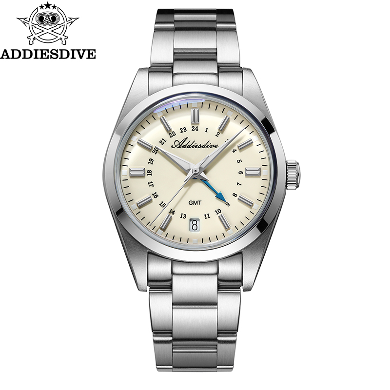Stainless Bracelet Diver - ADDIESDIVE marque chaude 36mm luxe GMT