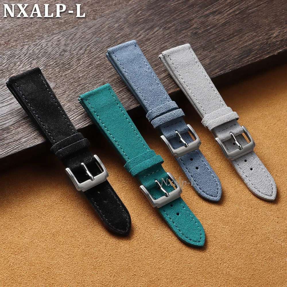 Bracelet de montre en cuir de  - Suede Strap Watch avis et prix