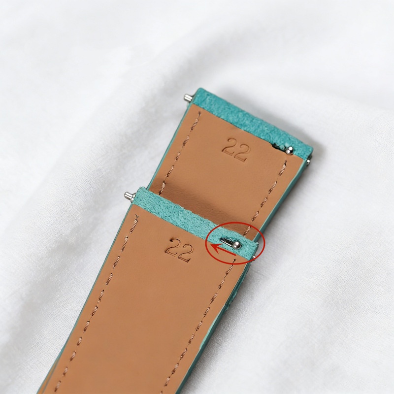 Bracelet de montre en cuir sué - Suede Strap Watch avis et prix