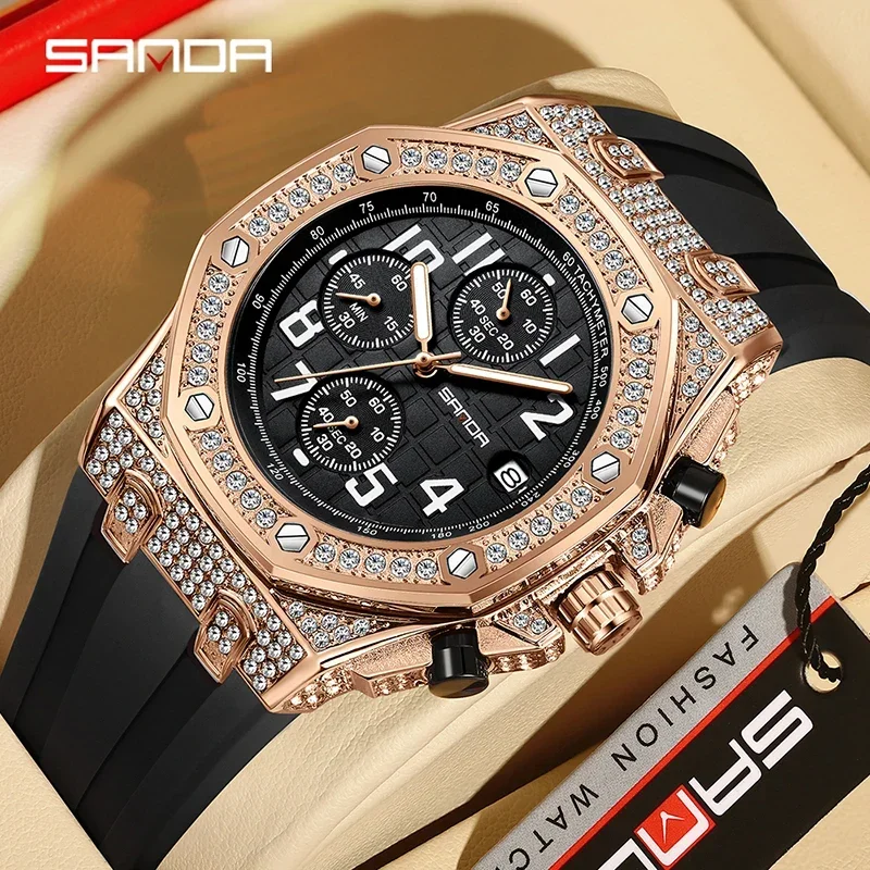 Montre à quartz pour homme SAN - Rubber Strap Diver avis et prix