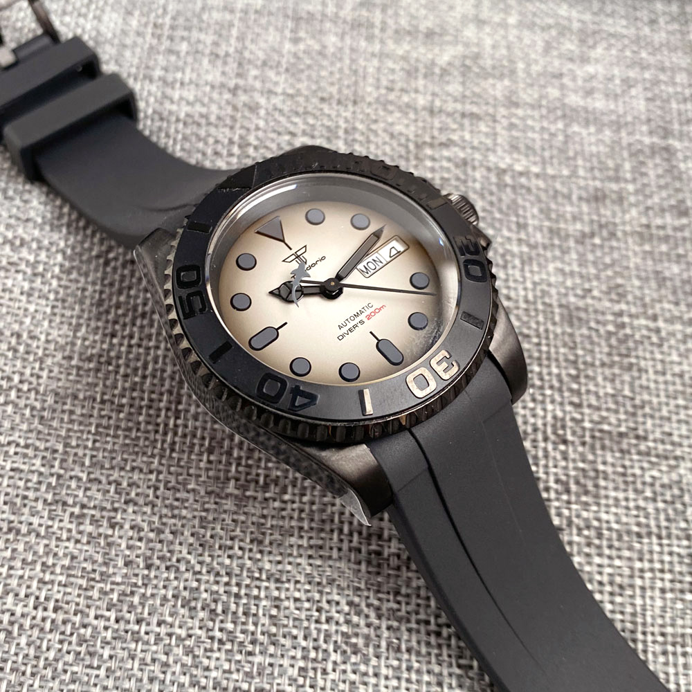 Tandorio-Montre de plongée aut - Rubber Strap Diver avis et prix