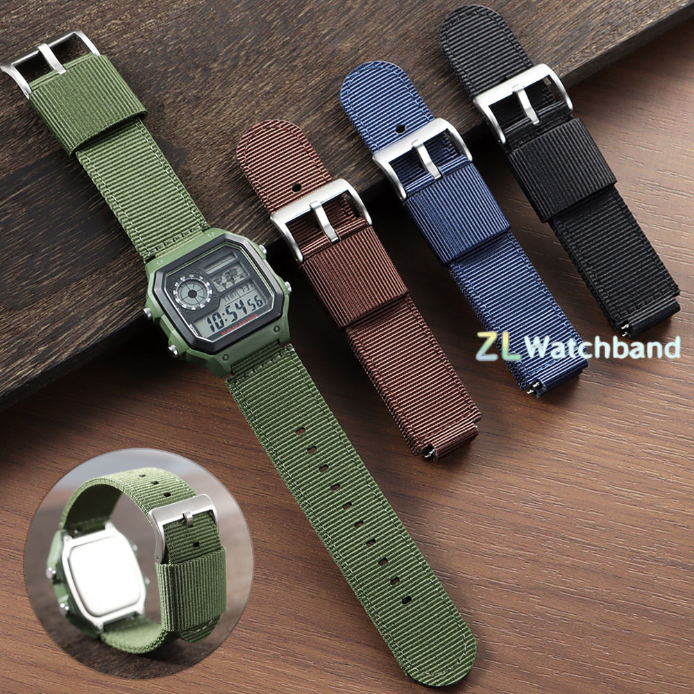 Bracelet de montre en toile et - Suede Strap Watch avis et prix