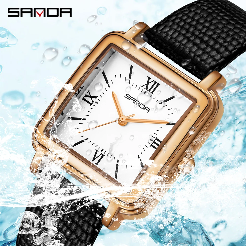 Montre à quartz SANDA Luxury 1 - Stainless Bracelet Diver avis et prix